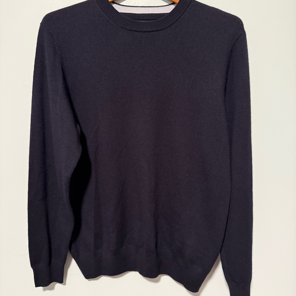 Christian Lacroix 100% Extrafine Merino Wool Crewneck Sweater NWOT Sz M